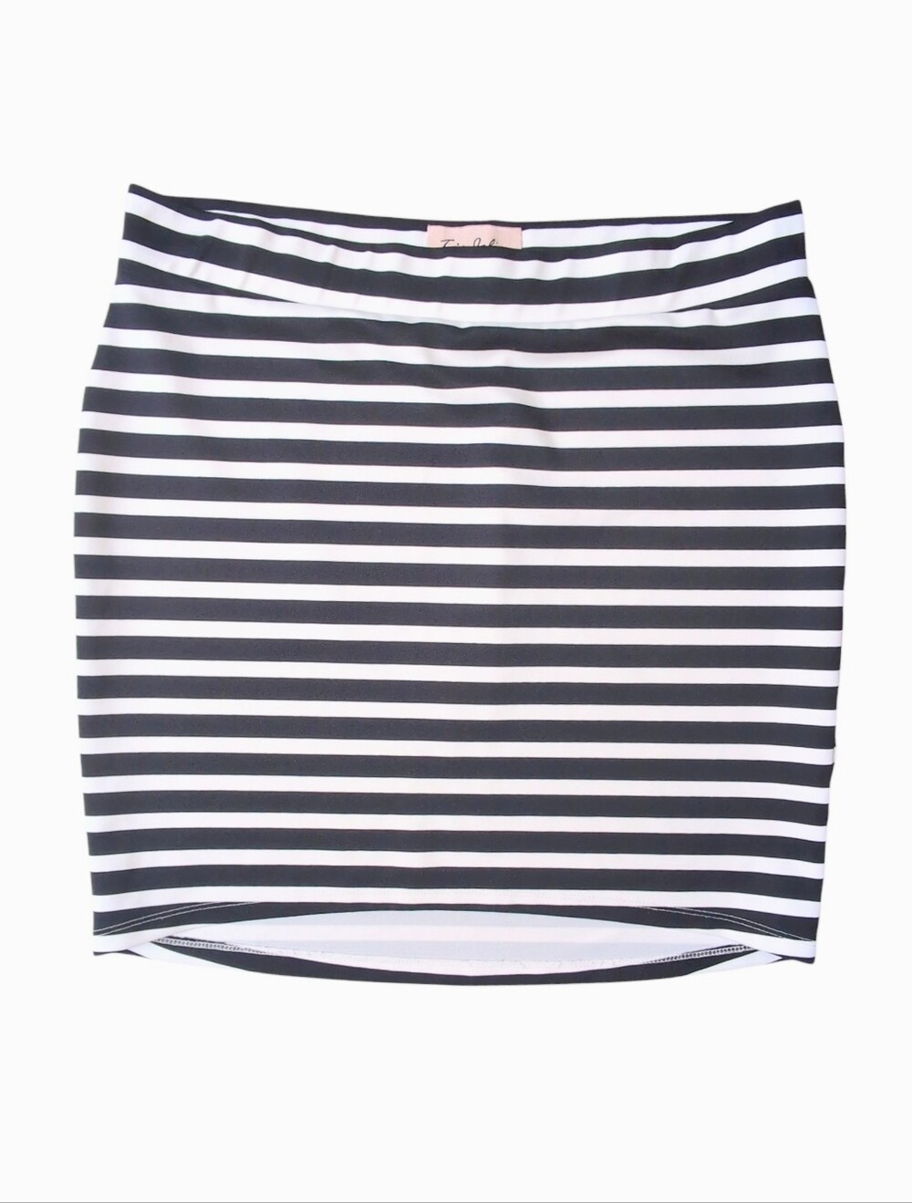 Tres Jolie Minimal Mini Skirt Black & White StretchWomen's Size 10